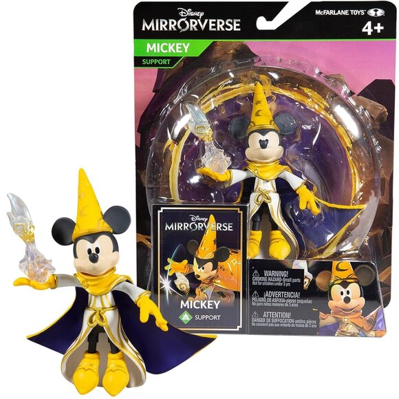 Disney Mirrorverse Mickey 5" Series 1 Action Figure Accessory McFarlane NEW! - Picture 1 of 12